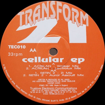 TRANSFORM 21 - Cellular EP