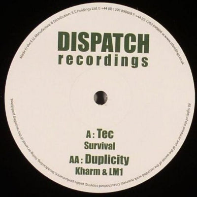 SURVIVAL / KHARM & LM1 - Tec / Duplicity