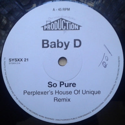 BABY D - So Pure