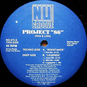 PROJECT "86" (HOW & LITTLE) - Resistance