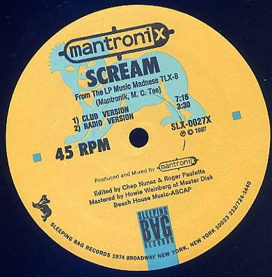 MANTRONIX - Scream