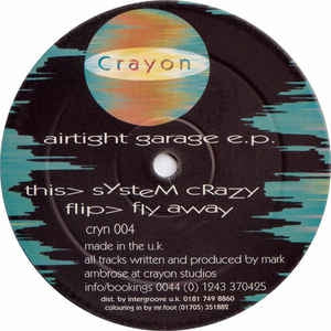 MARK AMBROSE - Airtight Garage E.P.