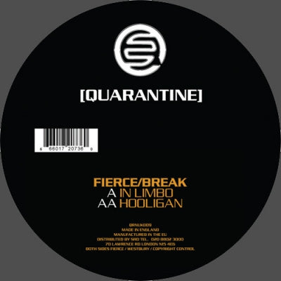 FIERCE / BREAK - In Limbo / Hooligan