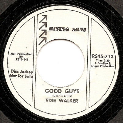 EDIE WALKER - Good Guys / Young Tears Don't Fall Forever
