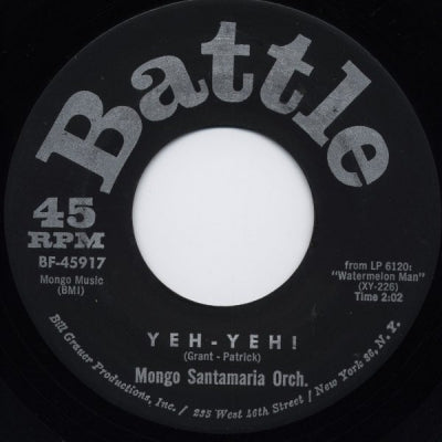 THE MONGO SANTAMARIA ORCHESTRA - Yeh-Yeh! / Get The Money