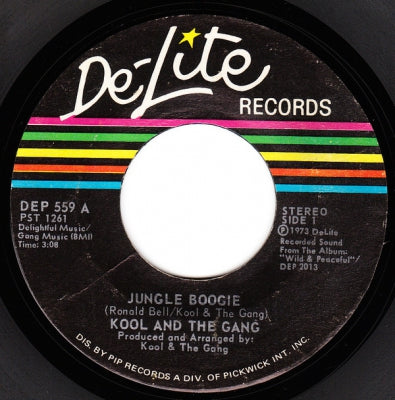 KOOL AND THE GANG - Jungle Boogie / North, East, South, West