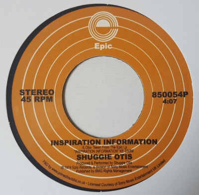 SHUGGIE OTIS - Inspiration Information / Aht Uh Mi Hed