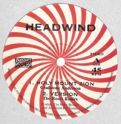 GLADSTONE ANDERSON / MIKE BROOKS / THE ROOTS RADICS - Holy Mount Zion / Love Is Like A Password