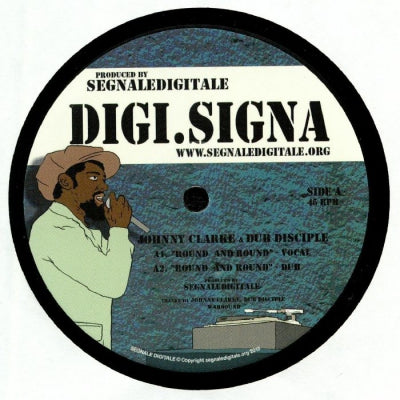 JOHNNY CLARKE / DUB DISCIPLE / ACTION FIRE - Round & Round / Beautiful Day