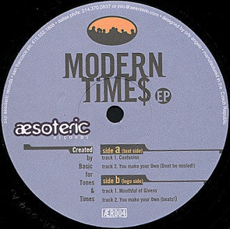 BASIC - Modern Time$ EP