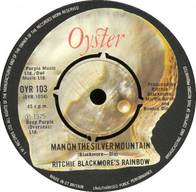 RITCHIE BLACKMORE'S RAINBOW - Man On The Silver Mountain