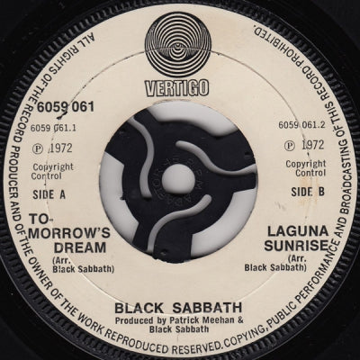 BLACK SABBATH - Tomorrow's Dream