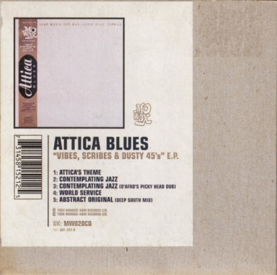 ATTICA BLUES - Vibes, Scribes & Dusty 45's E.P.