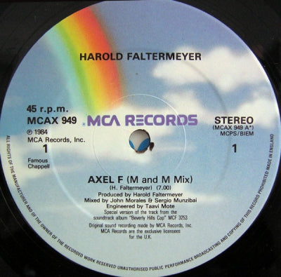 HAROLD FALTERMEYER - Axel F / Shoot Out