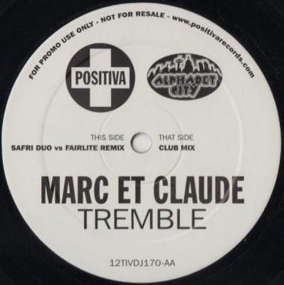 MARC ET CLAUDE - Tremble
