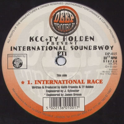 KCC + TY HOLDEN - International Soundbwoy Pt 1