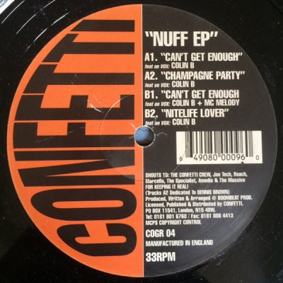 BOOMBEAT PRODUCTIONS - Nuff EP
