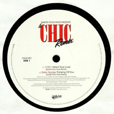 DIMITRI FROM PARIS PRESENTS - Le Chic Remix Pt 2