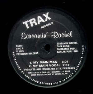 SCREAMIN RACHEL - My Main Man