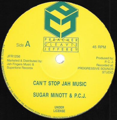 SUGAR MINOTT & P.C.J. - Can't Stop Jah Music