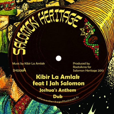 KIBIR LA AMLAK FEATURING I JAH SALOMON / THE RIDDIM ACTIVIST FEATURING I JAH SALOMON - Joshua's Anthem / Horns Of Jericho