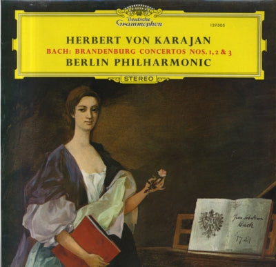 HERBERT VON KARAJAN, BACH, BERLIN PHILHARMONIC - Brandenburg Concertos Nos. 1, 2 & 3