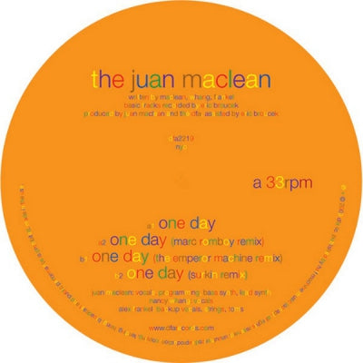THE JUAN MACLEAN - One Day