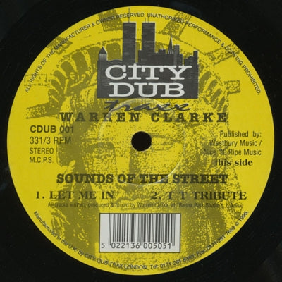 WARREN CLARKE - Sounds Of The Street EP