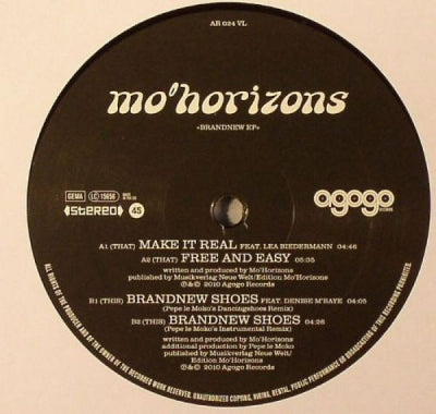 MO' HORIZONS - Brandnew E.P