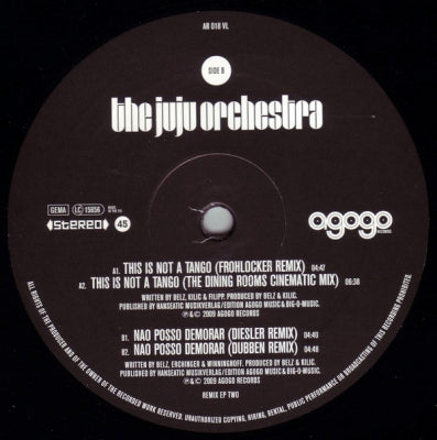THE JUJU ORCHESTRA - Remix EP Two