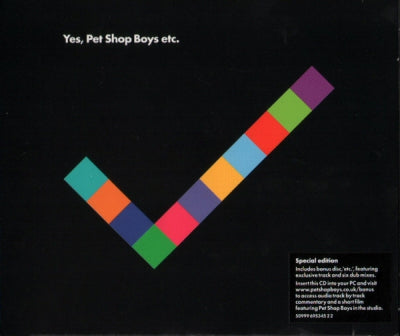 PET SHOP BOYS - Yes Etc.