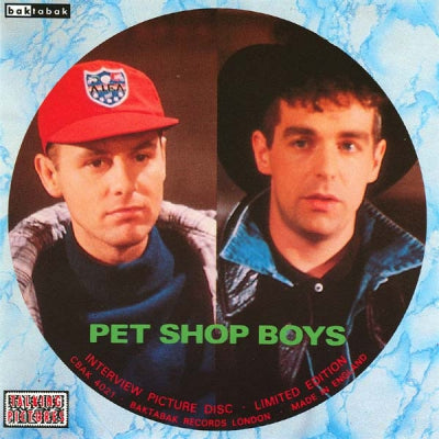PET SHOP BOYS - Limited Edition Interview Picture Disc
