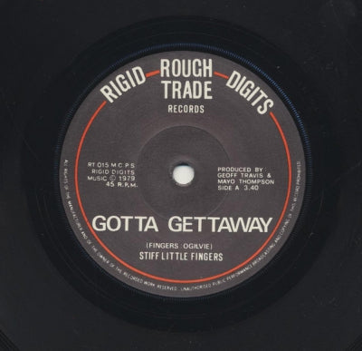 STIFF LITTLE FINGERS - Gotta Gettaway