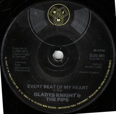 GLADYS KNIGHT & THE PIPS - Every Beat Of My Heart