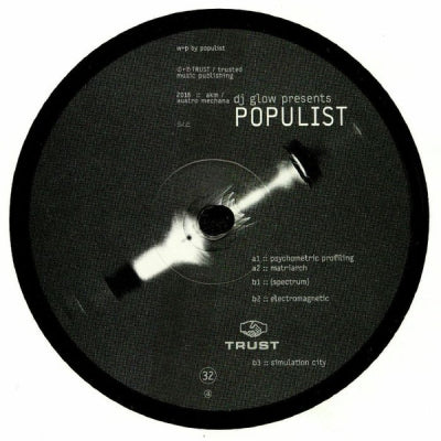 DJ GLOW PRESENTS POPULIST - Psychometric Profiling