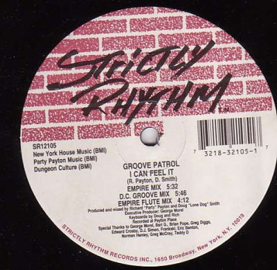 GROOVE PATROL - Lost In The Groove / I Can Feel It