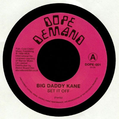BIG DADDY KANE - Set It Off