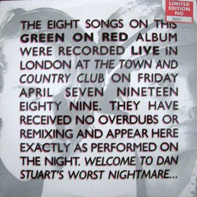 GREEN ON RED - Live