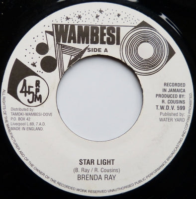 BRENDA RAY - Star Light / Please Be Mine Tonight