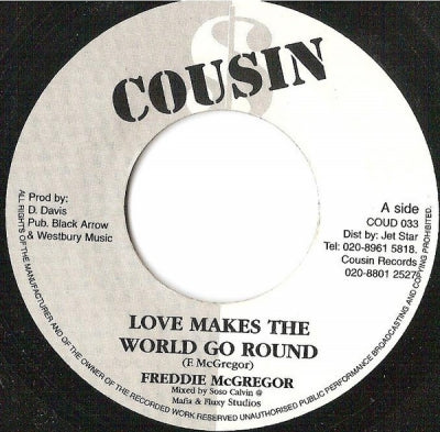 FREDDIE MCGREGOR - Love Makes The World Go Round