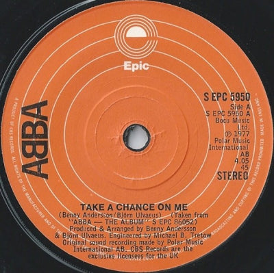 ABBA - Take A Chance On Me