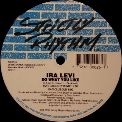 IRA LEVI - Do What You Like