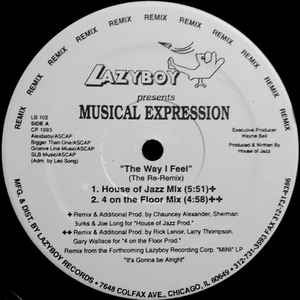 MUSICAL EXPRESSION - The Way I Feel (The Re-Remix)