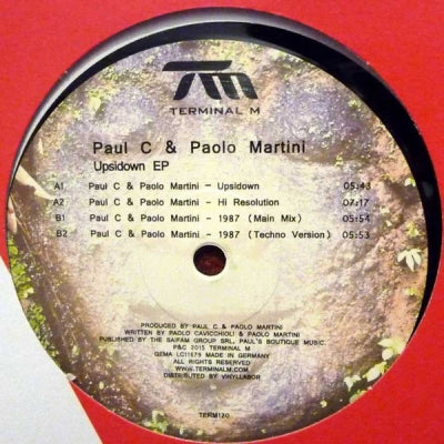 PAUL C & PAOLO MARTINI  - Upsidown EP