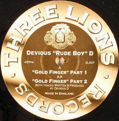 DEVIOUS "RUDE BOY" D - Gold Finger