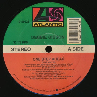 DEBBIE GIBSON - One Step Ahead