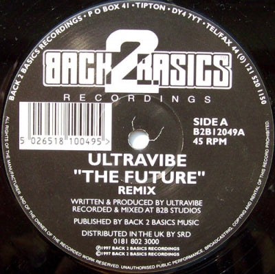 ULTRAVIBE - The Future (Remix) / Yeah