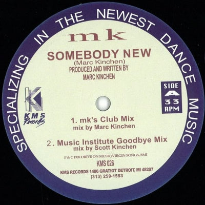 MK - Somebody New / The Rains / Mirror Mirror