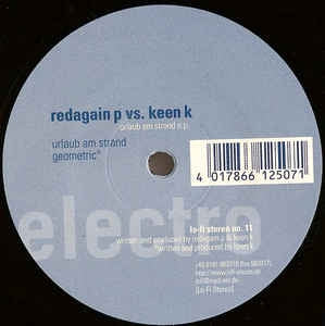REDAGAIN P & KEEN K - Urlaub Am Strand EP