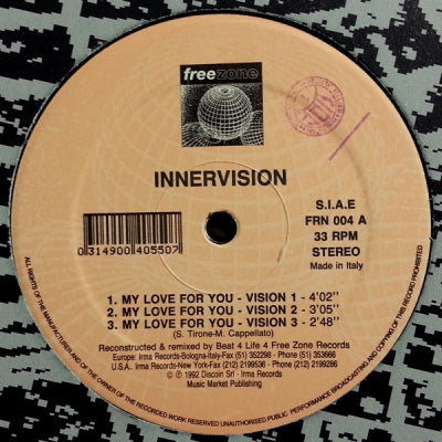 INNERVISION - My Love For You